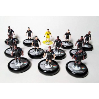 Subbuteo Andrew Table Soccer Lyon 2004-2005 away kit on WSB Professional Bases